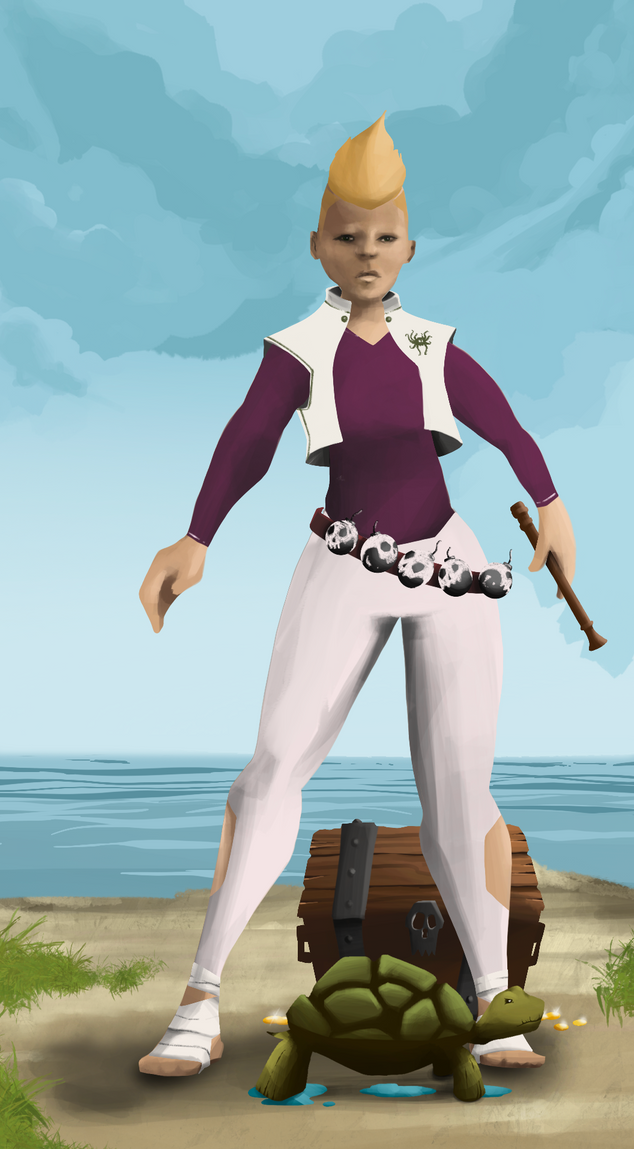 AlgoSeas Pirate #23024 NFT on Algorand