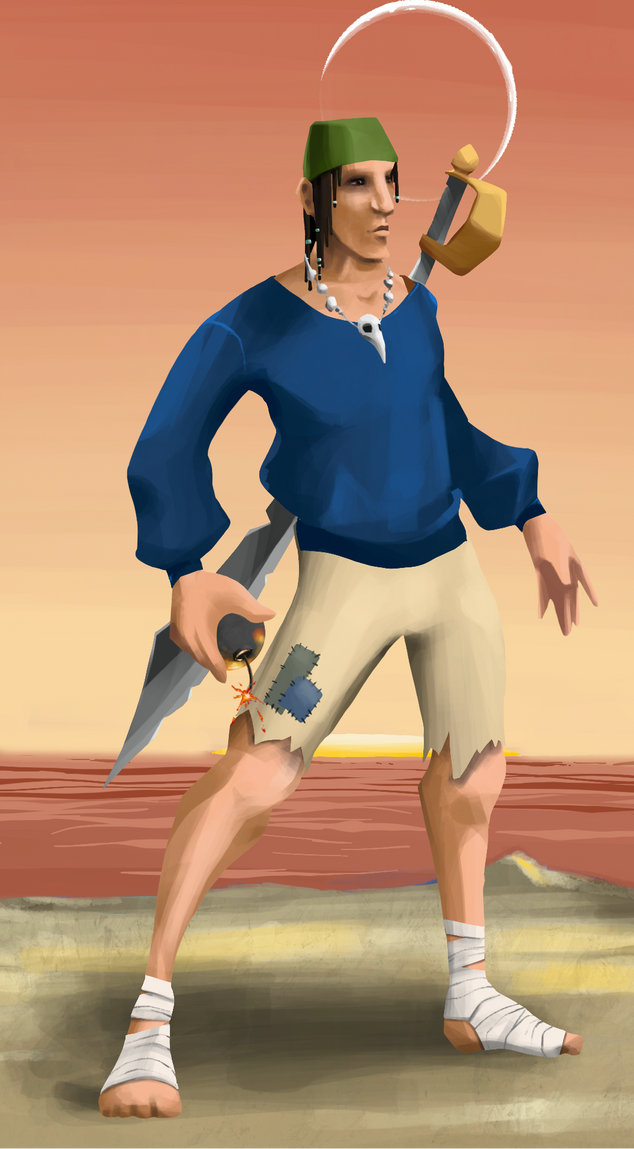 AlgoSeas Pirate #23034 NFT on Algorand