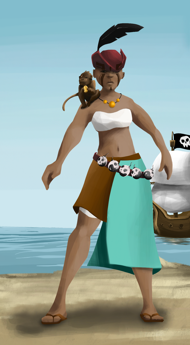 AlgoSeas Pirate #23035 NFT on Algorand