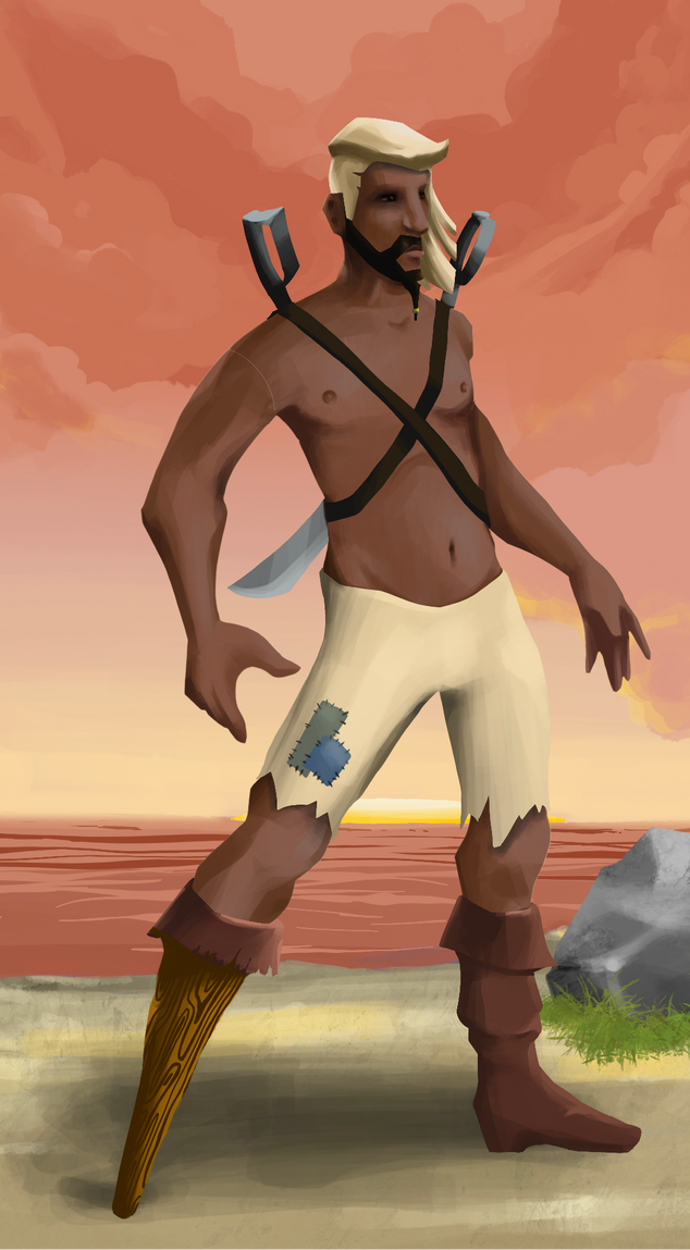 AlgoSeas Pirate #23047 NFT on Algorand