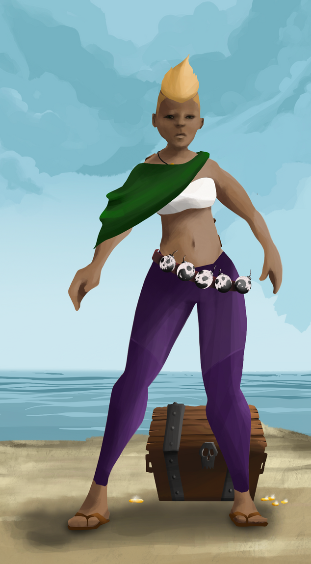 AlgoSeas Pirate #23049 NFT on Algorand