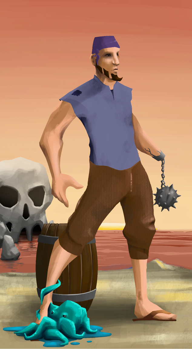 AlgoSeas Pirate #2305 NFT on Algorand