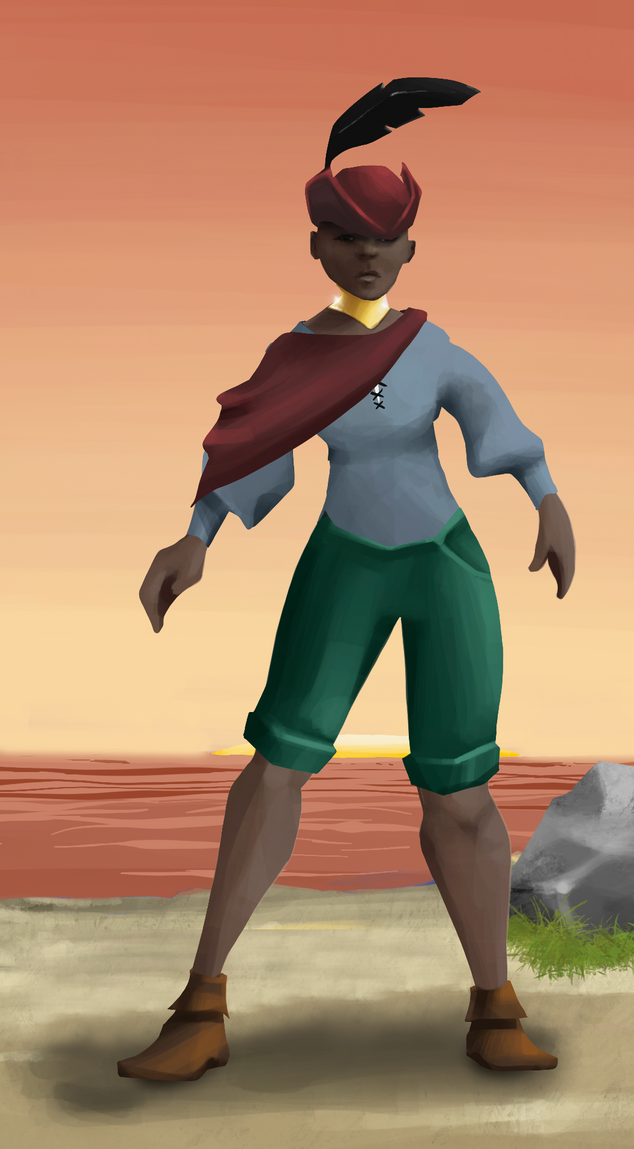 AlgoSeas Pirate #23055 NFT on Algorand