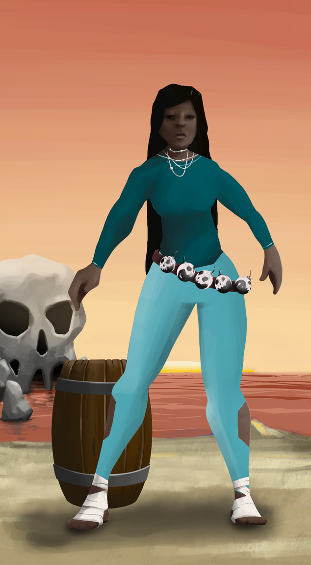 AlgoSeas Pirate #23066 NFT on Algorand