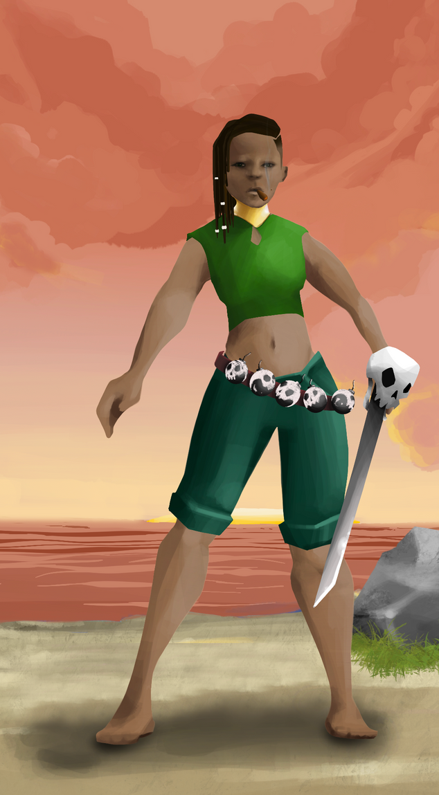 AlgoSeas Pirate #23070 NFT on Algorand