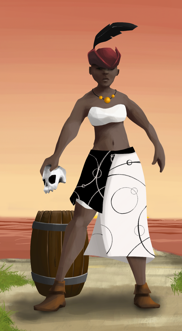 AlgoSeas Pirate #23125 NFT on Algorand