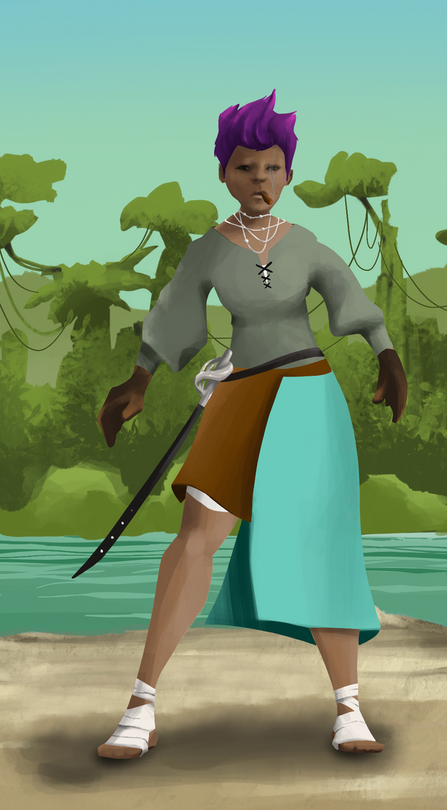 AlgoSeas Pirate #23143 NFT on Algorand