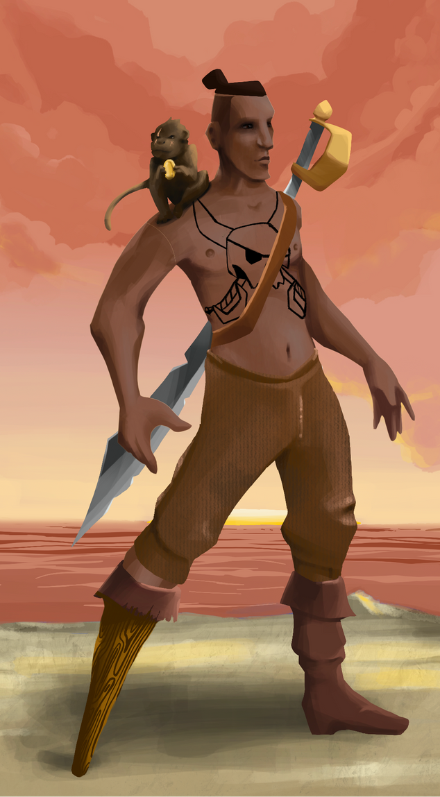 AlgoSeas Pirate #23148 NFT on Algorand