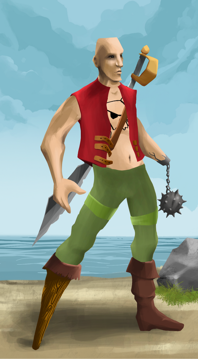 AlgoSeas Pirate #23164 NFT on Algorand