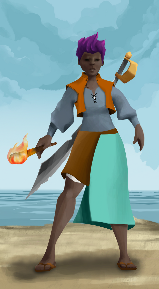 AlgoSeas Pirate #23168 NFT on Algorand