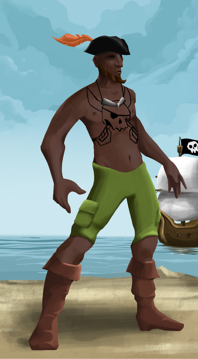 AlgoSeas Pirate #23172 NFT on Algorand