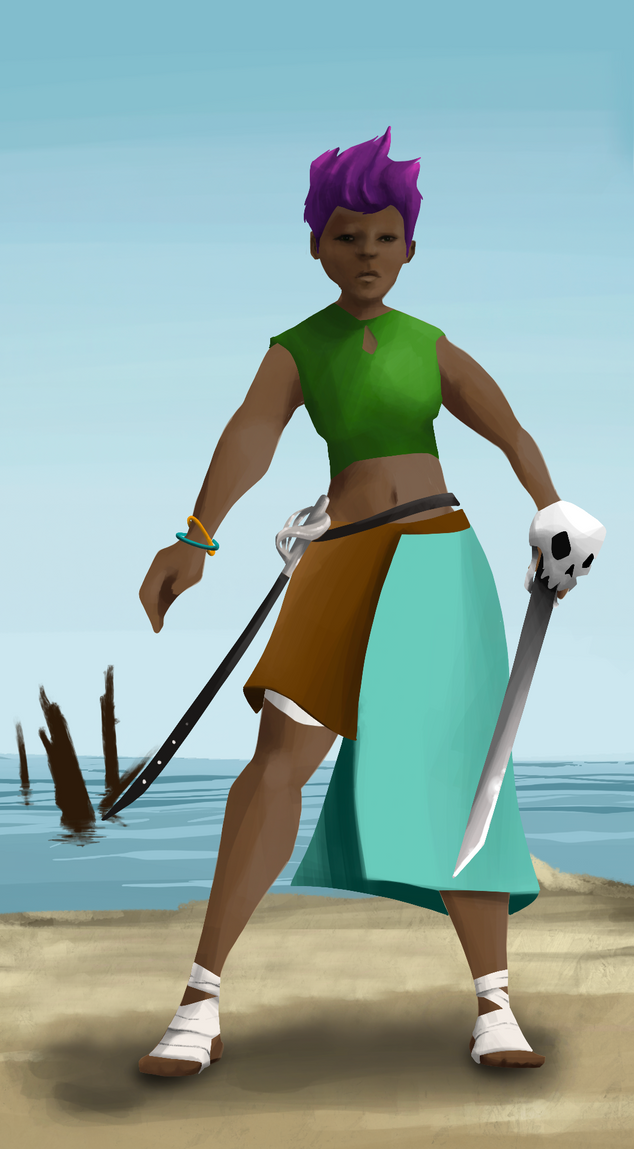 AlgoSeas Pirate #23189 NFT on Algorand