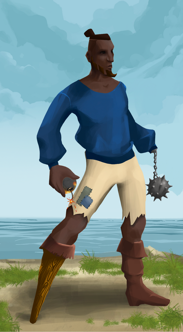 AlgoSeas Pirate #23194 NFT on Algorand