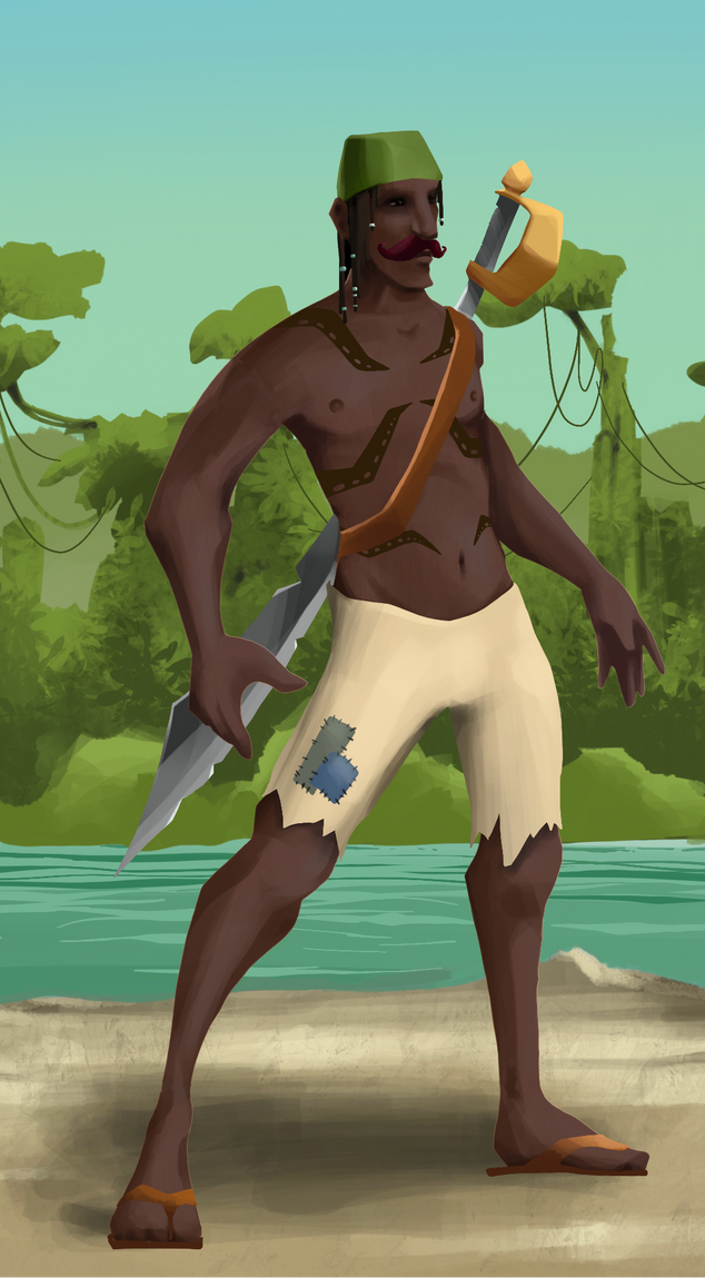 AlgoSeas Pirate #23203 NFT on Algorand