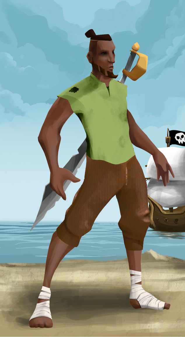 AlgoSeas Pirate #23236 NFT on Algorand