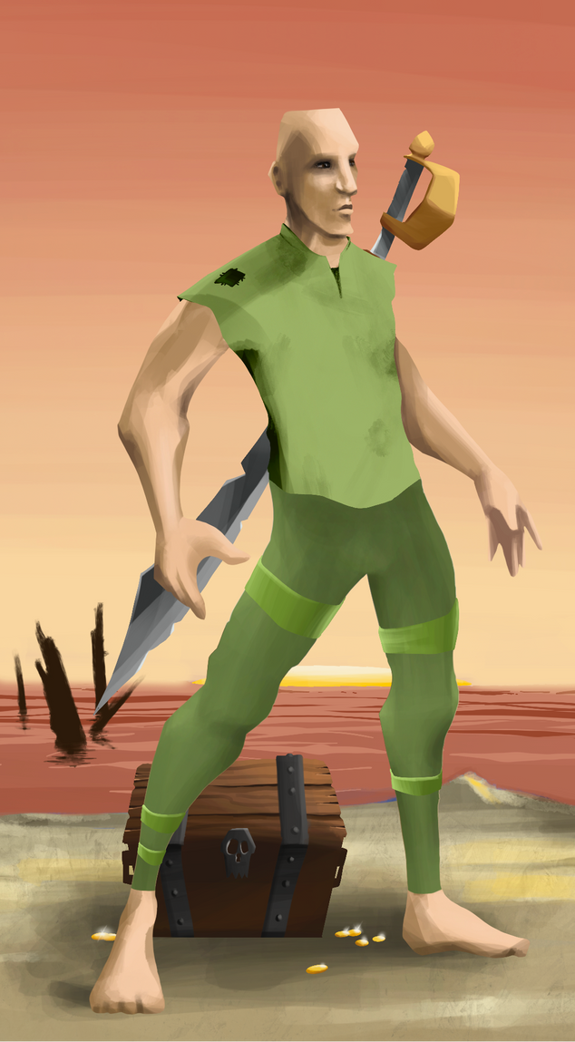 AlgoSeas Pirate #23251 NFT on Algorand