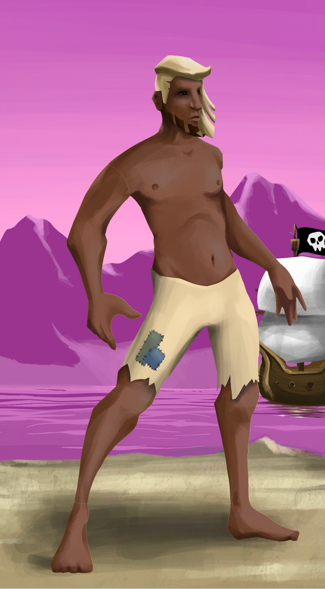 AlgoSeas Pirate #23266 NFT on Algorand