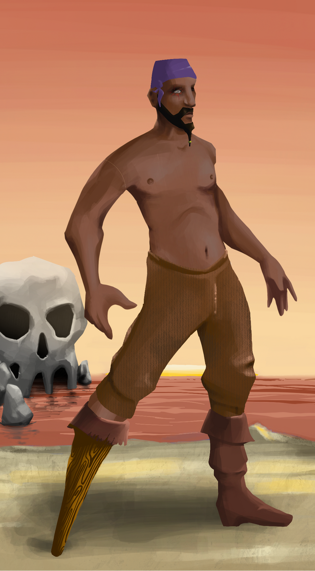 AlgoSeas Pirate #23269 NFT on Algorand