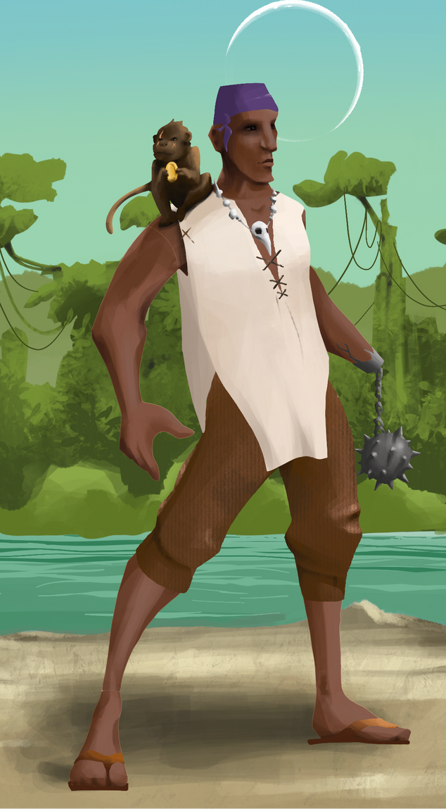 AlgoSeas Pirate #23281 NFT on Algorand