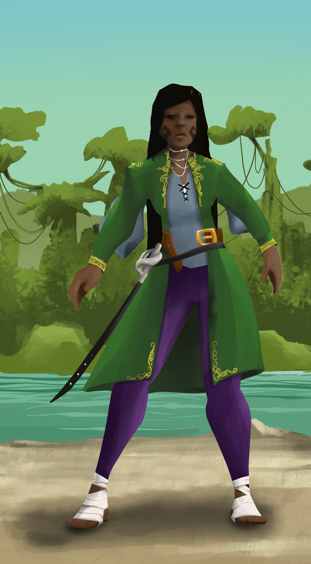 AlgoSeas Pirate #23286 NFT on Algorand