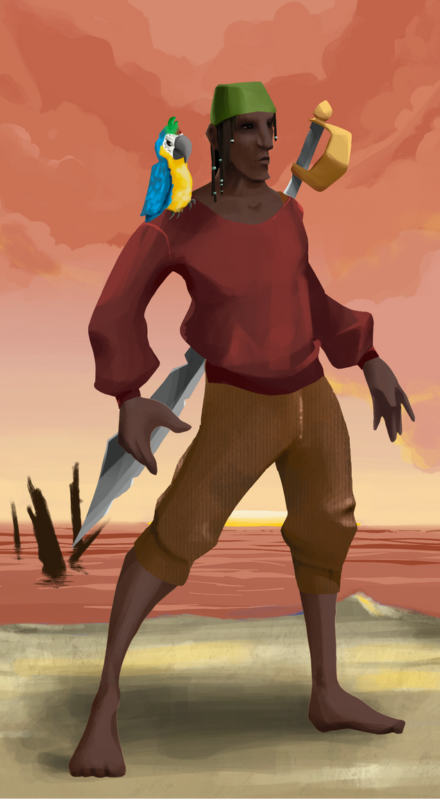 AlgoSeas Pirate #23290 NFT on Algorand