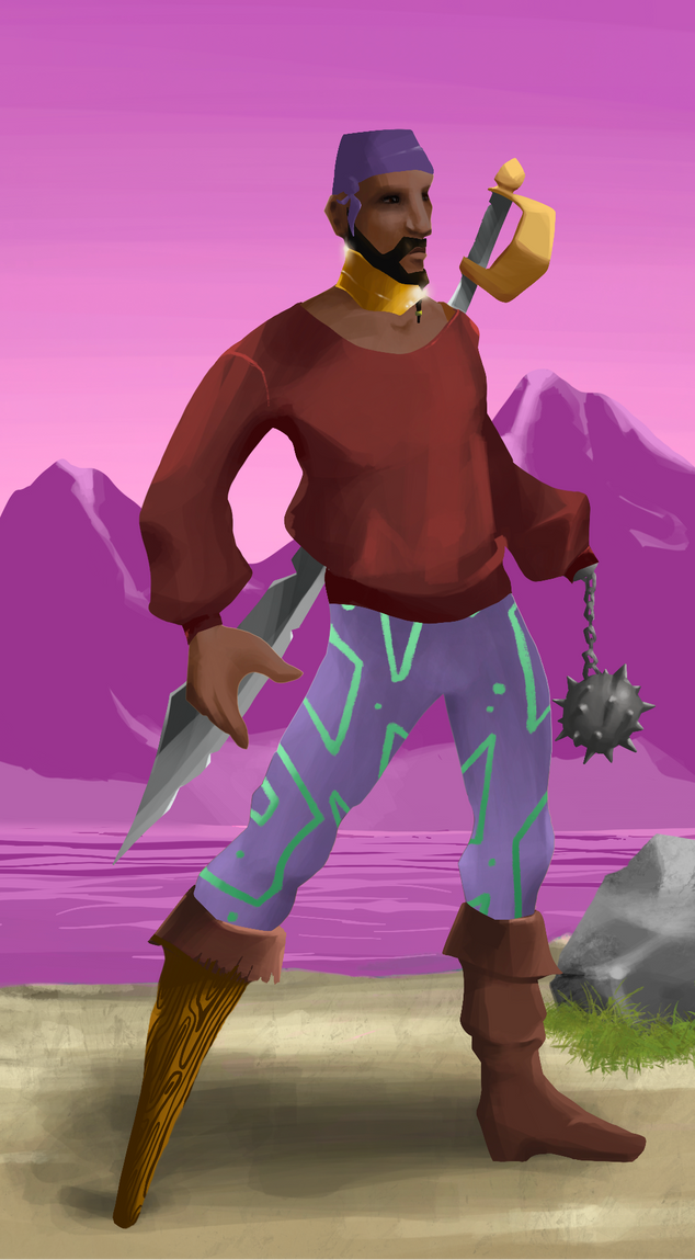 AlgoSeas Pirate #23292 NFT on Algorand