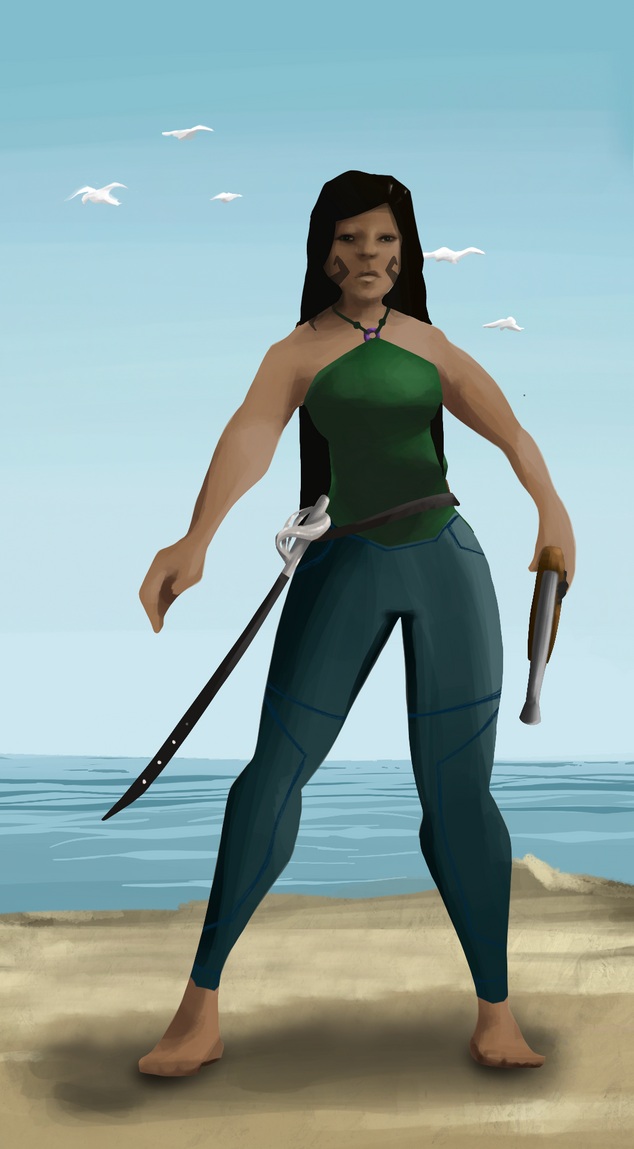 AlgoSeas Pirate #23294 NFT on Algorand