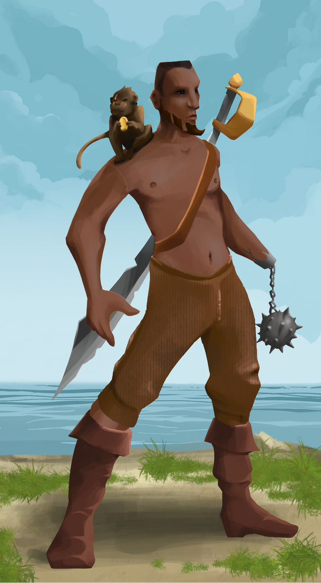 AlgoSeas Pirate #23317 NFT on Algorand