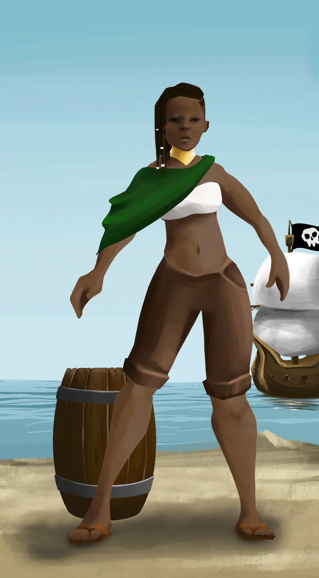 AlgoSeas Pirate #23350 NFT on Algorand