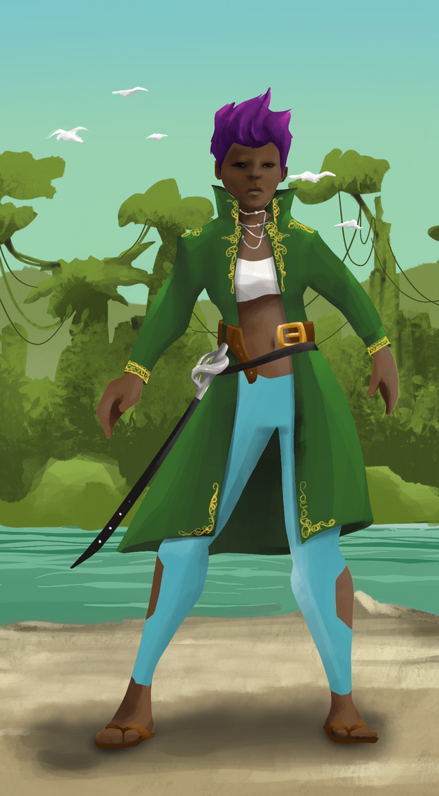 AlgoSeas Pirate #23366 NFT on Algorand