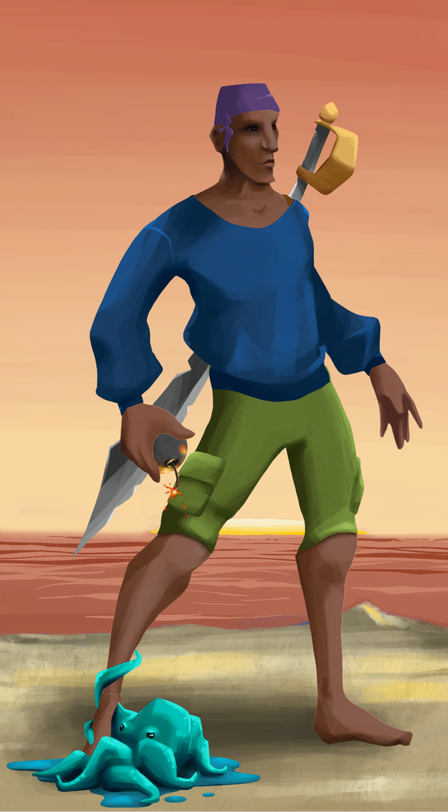 AlgoSeas Pirate #23386 NFT on Algorand