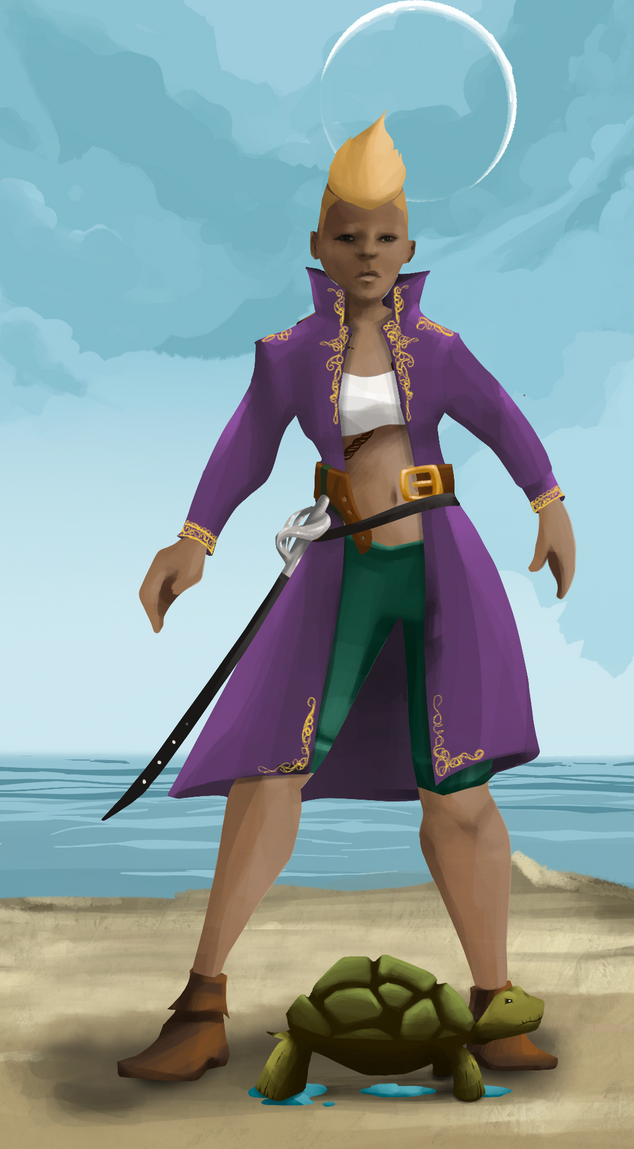 AlgoSeas Pirate #23388 NFT on Algorand