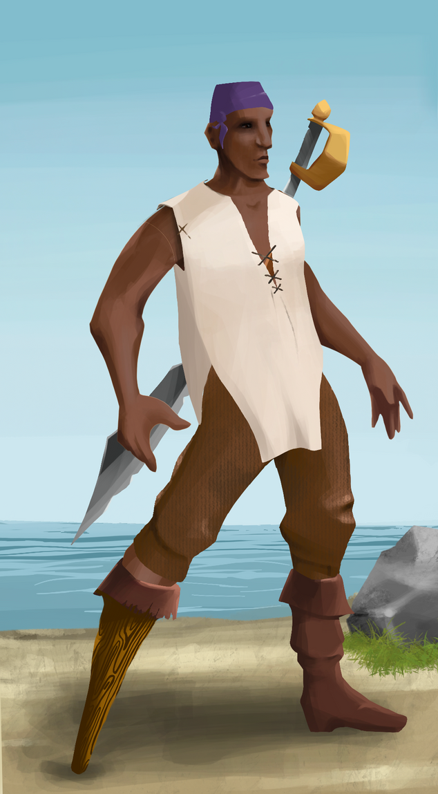 AlgoSeas Pirate #23394 NFT on Algorand