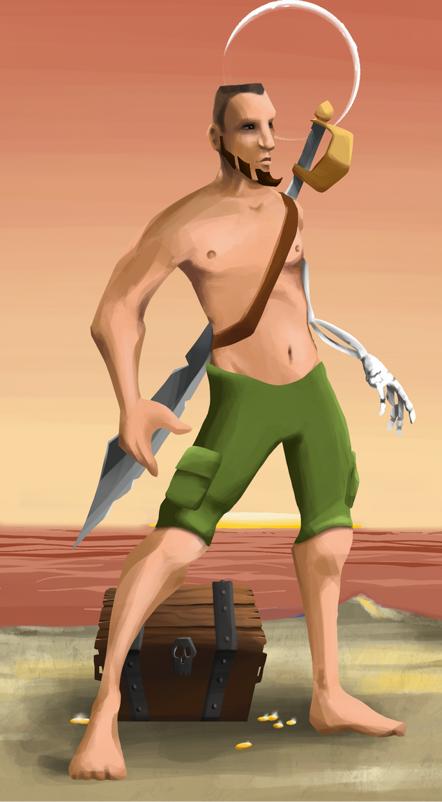 AlgoSeas Pirate #23421 NFT on Algorand