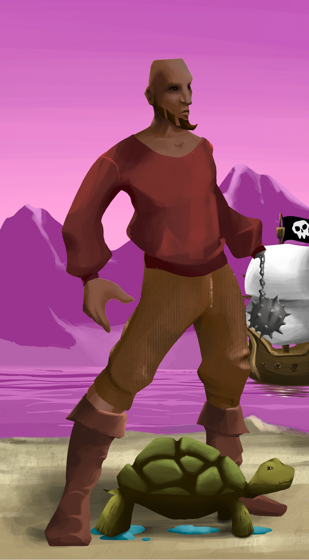 AlgoSeas Pirate #23444 NFT on Algorand