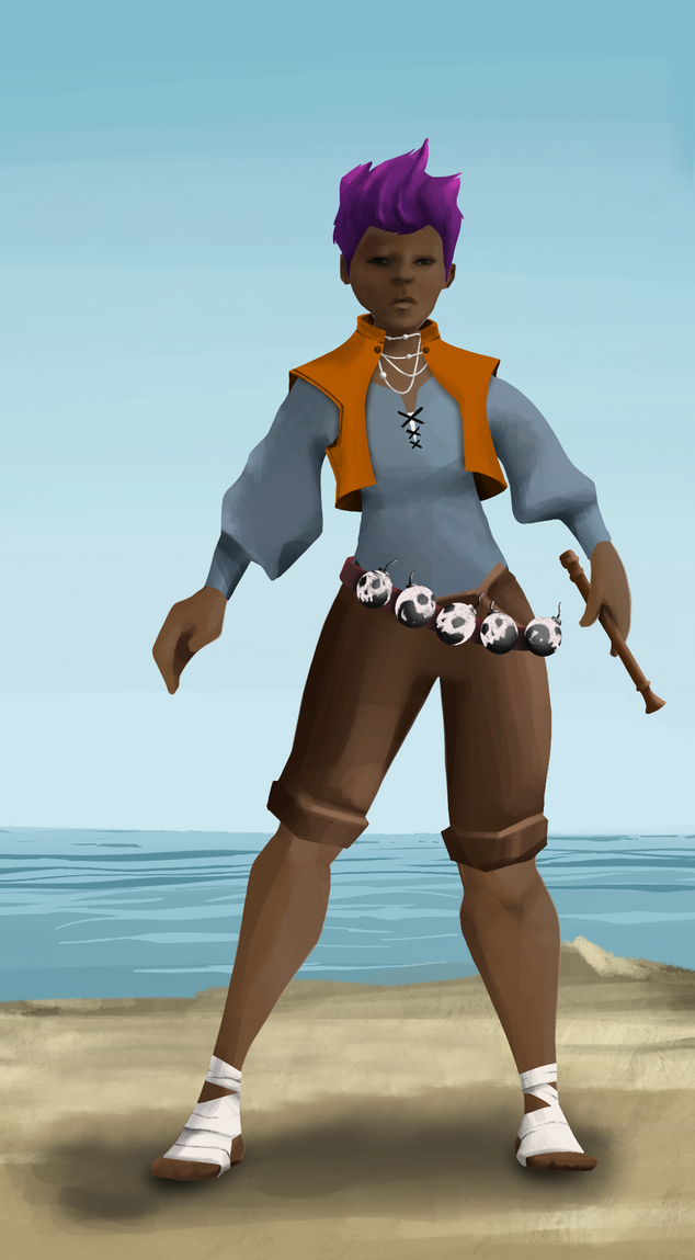 AlgoSeas Pirate #23448 NFT on Algorand