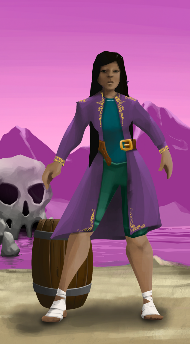 AlgoSeas Pirate #23450 NFT on Algorand