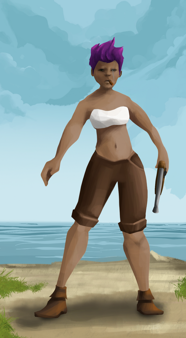 AlgoSeas Pirate #23465 NFT on Algorand