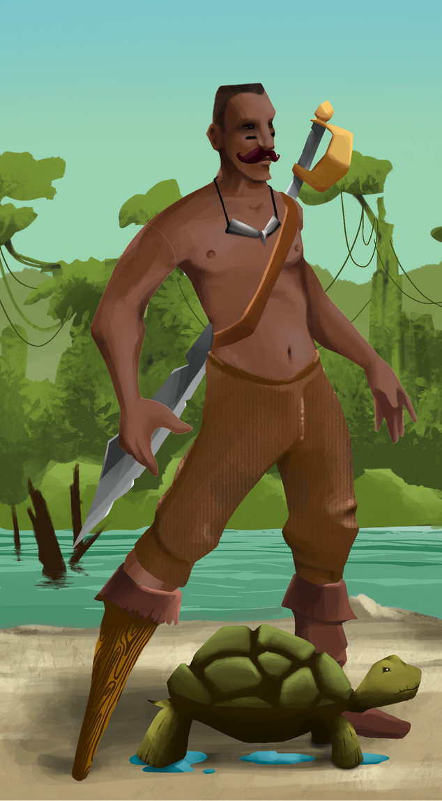 AlgoSeas Pirate #23469 NFT on Algorand