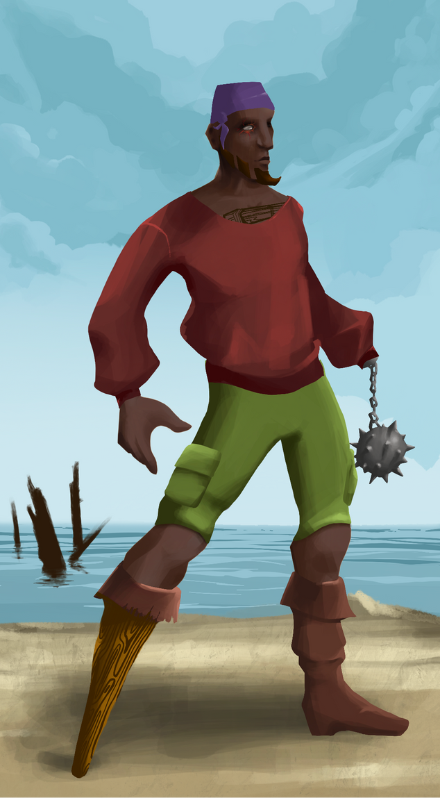 AlgoSeas Pirate #23473 NFT on Algorand