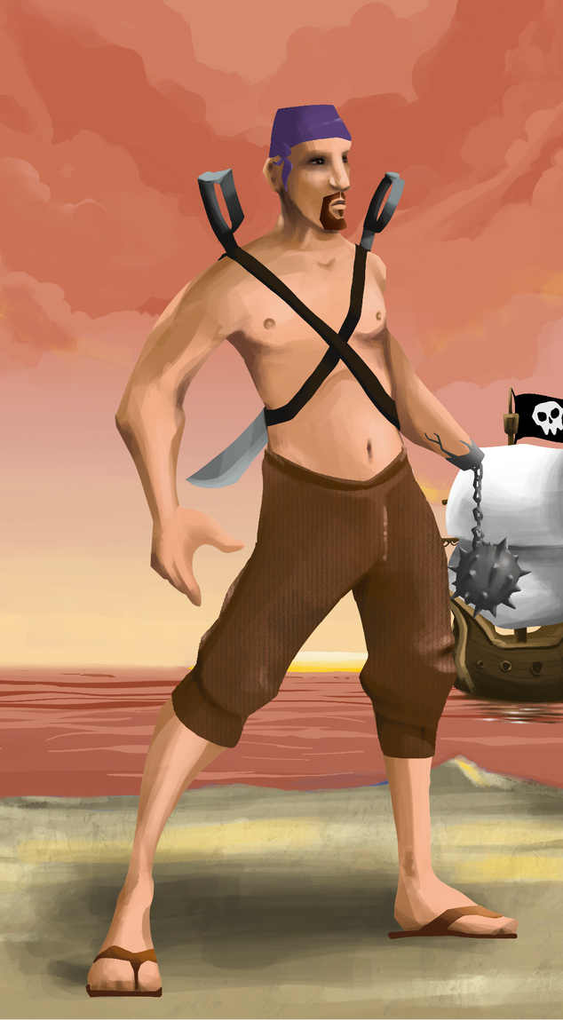 AlgoSeas Pirate #23476 NFT on Algorand