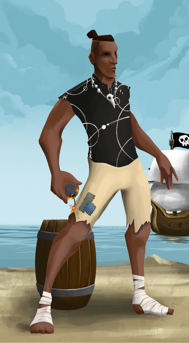 AlgoSeas Pirate #23479 NFT on Algorand