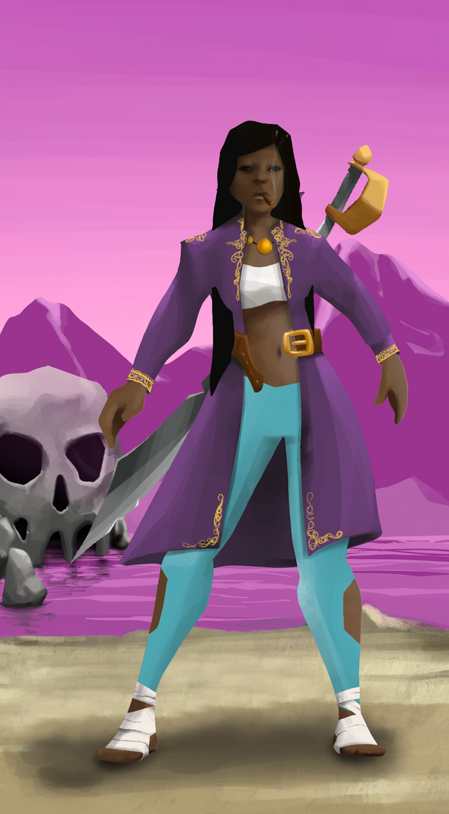 AlgoSeas Pirate #23481 NFT on Algorand