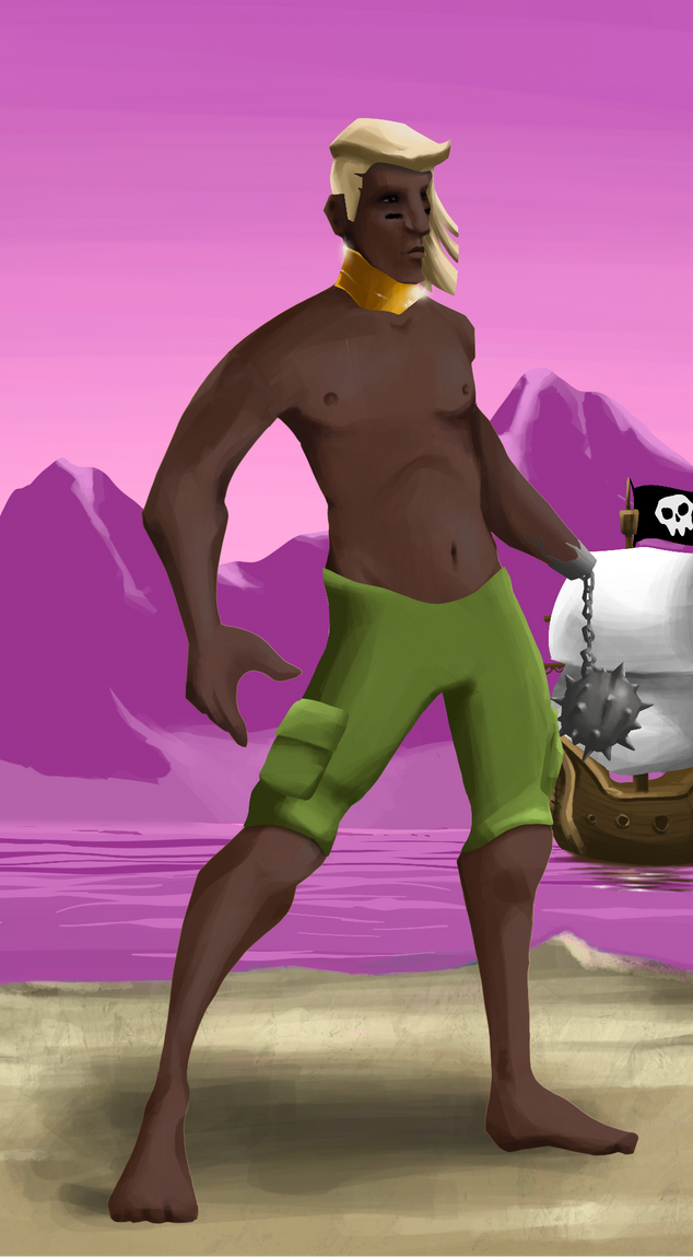 AlgoSeas Pirate #23482 NFT on Algorand