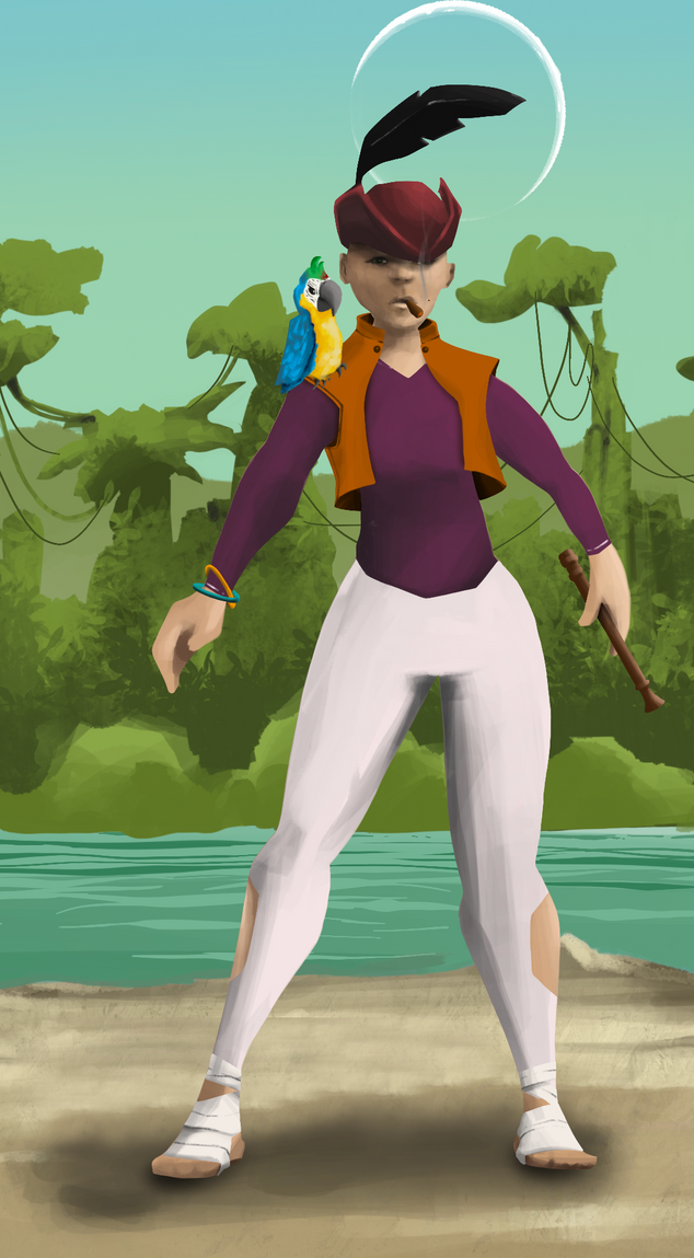 AlgoSeas Pirate #23487 NFT on Algorand