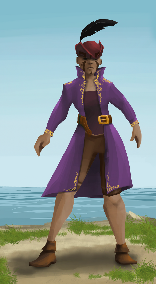 AlgoSeas Pirate #23488 NFT on Algorand