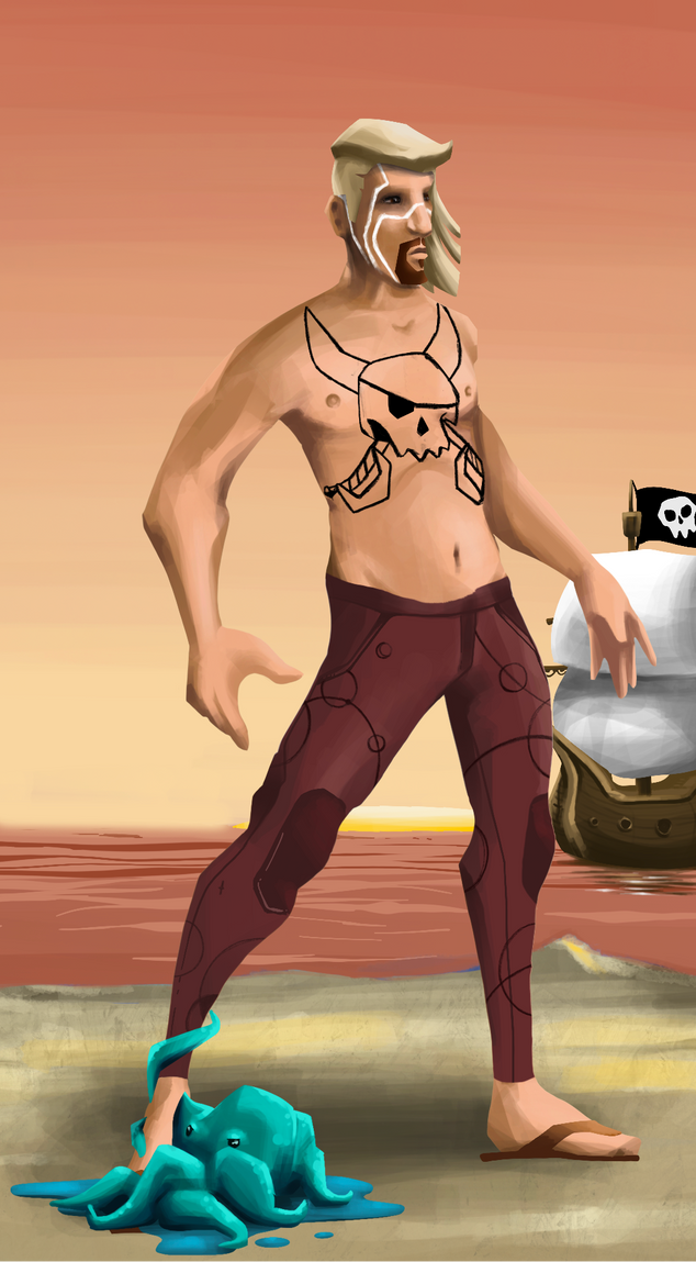 AlgoSeas Pirate #23523 NFT on Algorand