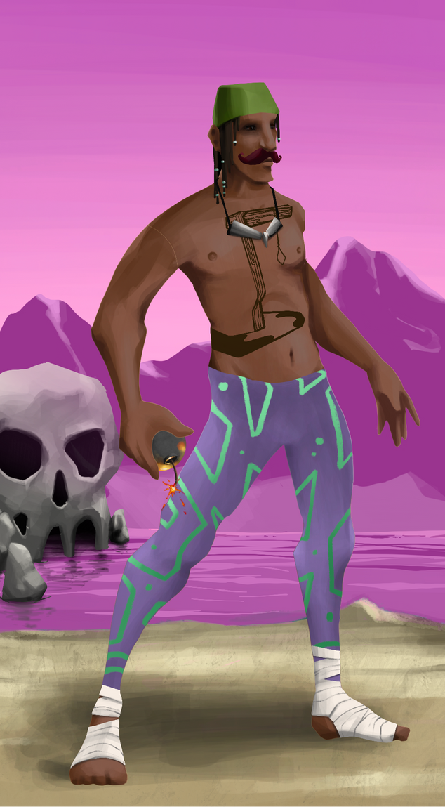 AlgoSeas Pirate #23587 NFT on Algorand