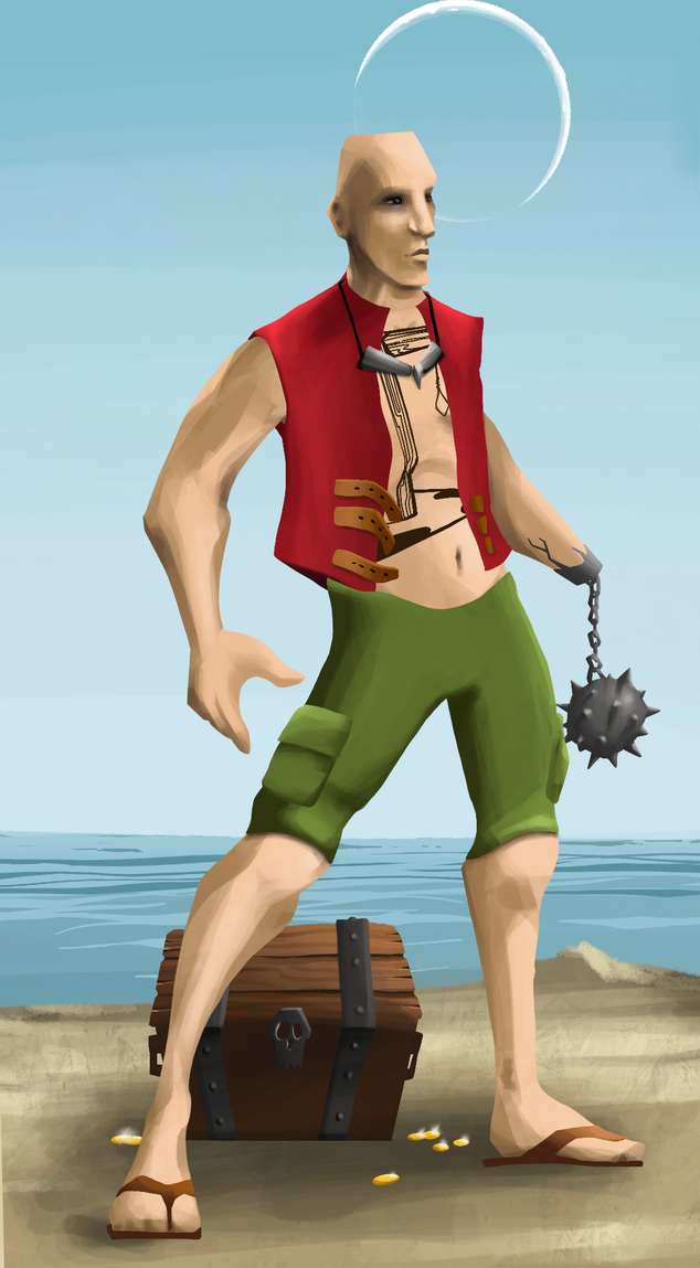 AlgoSeas Pirate #23592 NFT on Algorand