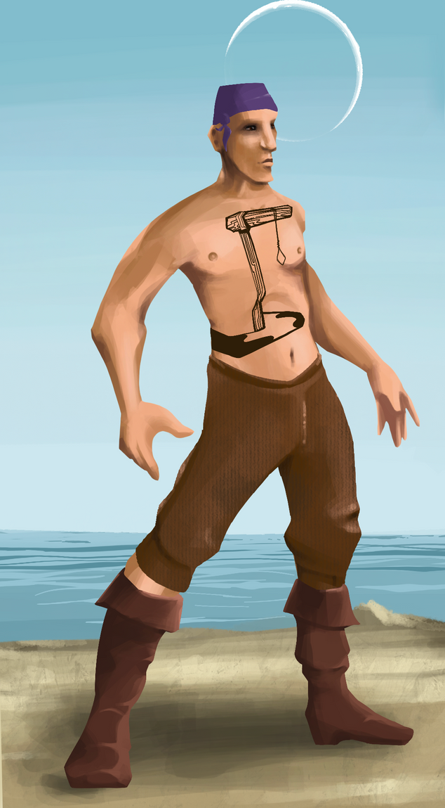 AlgoSeas Pirate #23616 NFT on Algorand